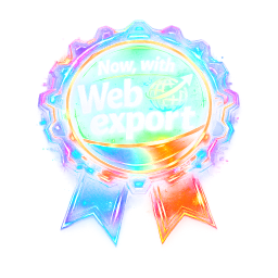 Now with web export